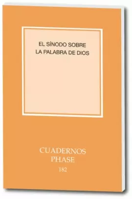 SÍNODO DE LA PALABRA, EL