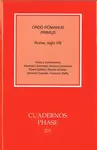ORDO ROMANUS PRIMUS. ROMA SIGLO VIII