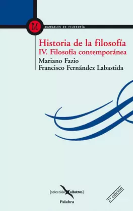 HISTORIA DE LA FILOSOFÍA IV