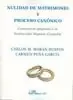 NULIDAD DE MATRIMONIO Y PROCESO CANÓNICO