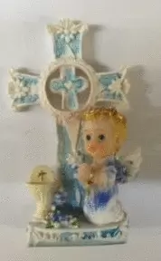 CRUZ ANGEL AZUL CALIZ 68274