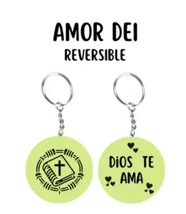 LLAVERO INTELIGENTE AMOR DEI REVERSIBLE