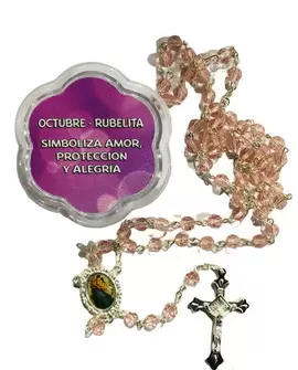 ROSARIO PIEDRA NATAL OCTUBRE RUBELITA