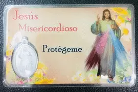 ESTAMPA-MEDALLA JESÚS MISERICORDIOSO 90332