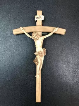 CRUCIFIJO TALLA MADERA 97077