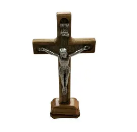 CRUZ DE MESA MADERA METAL 98178