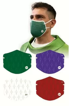 MASCARILLA LITÚRGICA SACERDOTE PACK 4 COLORES