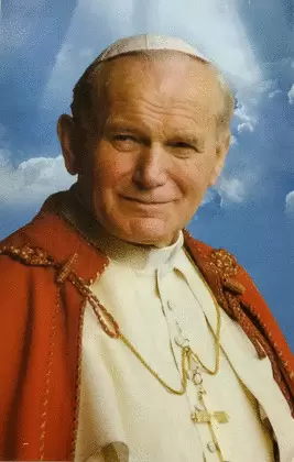 ESTAMPAS JUAN PABLO II ORACIÓN 5 UNIDADES