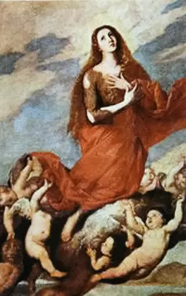 ESTAMPAS MARÍA MAGDALENA ORACIÓN 5 UNIDADES