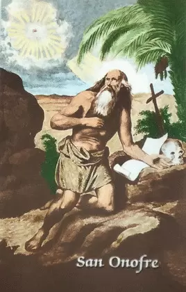 ESTAMPAS SAN ONOFRE ORACIÓN 5 UNIDADES ESTAMPAS SAN ONOFRE ORACIÓN 5 UNIDADES