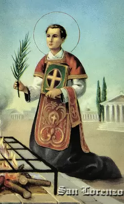 ESTAMPAS SAN LORENZO ORACIÓN 5 UNIDADES ESTAMPAS SAN LORENZO ORACIÓN 5 UNIDADES