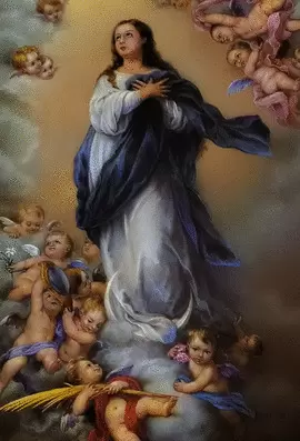 POSTAL VIRGEN INMACULADA