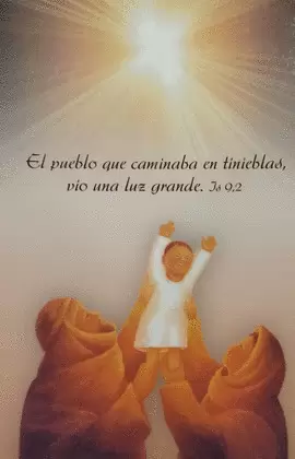 POSTAL ICONO SAGRADA FAMILIA NAVIDAD