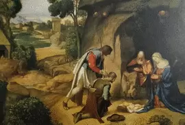 POSTAL ICONO NACIMIENTO NAVIDAD POSTAL ICONO NACIMIENTO NAVIDAD