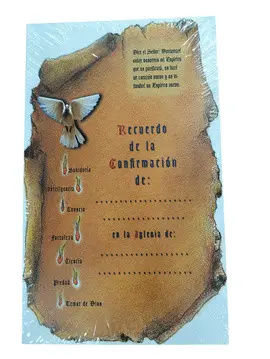 LÁMINA CONFIRMACIÓN