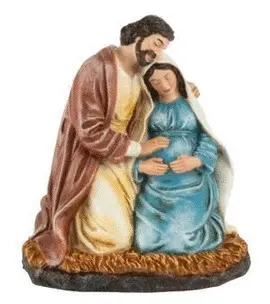 SAN JOSÉ Y MARÍA EMBARAZADA 14,4 CM