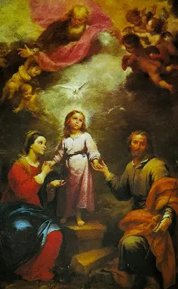 ESTAMPAS SAGRADA FAMILIA ORACIÓN 5 UNIDADES