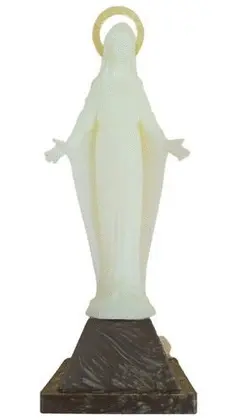 IMAGEN FOSFORESCENTE 9,5 CM MILAGROSA