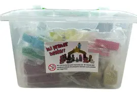 BELEN INFANTIL DE MADERA 11 PIEZAS + PORTAL PARA MONTAJJE