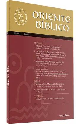 REVISTA ORIENTE BÍBLICO NÚMERO 3 AÑO 2023