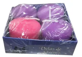 VELAS DE ADVIENTO MINI