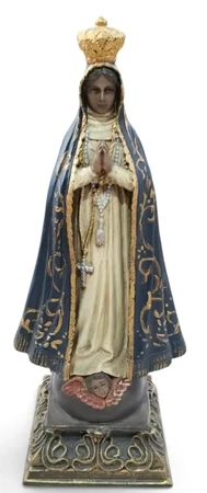 FIGURA VIRGEN DE LA APARECIDA. MARMOLINA