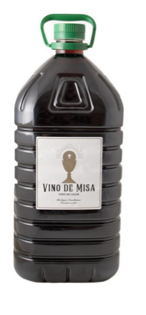 GARRAFA 5 LITROS VINO DE MISA BODEGAS CORELLANAS 