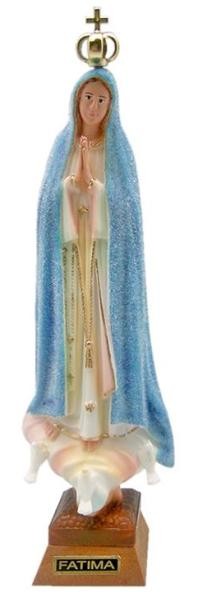 VIRGEN FÁTIMA CAMBIO COLOR MANTO TEMPERATURA