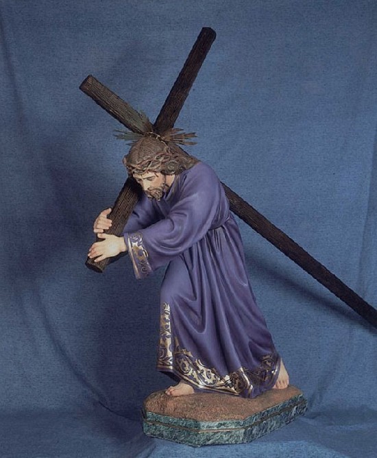 IMAGEN JESÚS NAZARENO CON CRUZ 72192