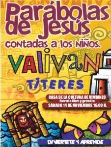 PARÁBOLAS DE JESÚS CONTADAS A LOS NIÑOS, VALIVAN DVD