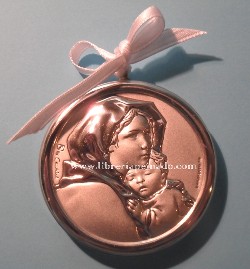 MEDALLA CUNA PLATA VIRGEN FERRUZI