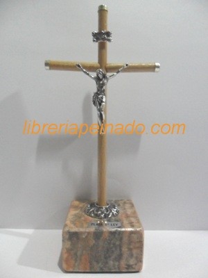 CRUZ MESA MADERA-PLATA LEY 78333