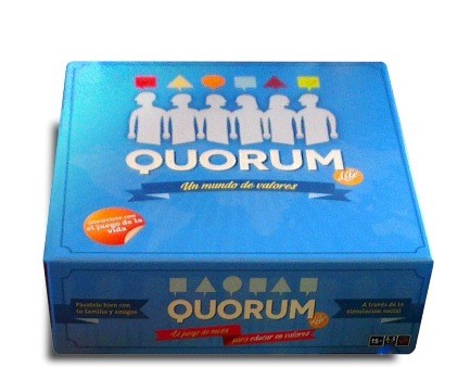 JUEGO DE MESA QUORUM LIFE. UN MUNDO DE VALORES JUEGO DE MESA QUORUM LIFE. UN MUNDO DE VALORES