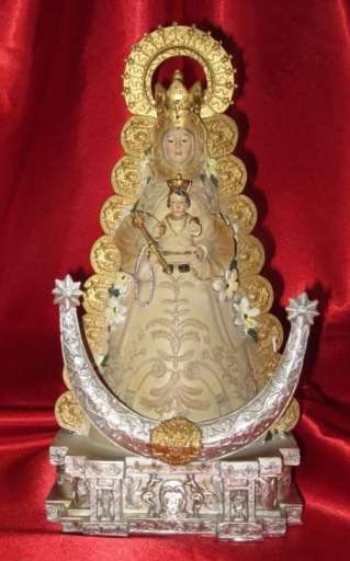IMAGEN VIRGEN DEL ROCIO 30 C.M.