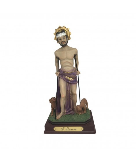 IMAGEN SAN LÁZARO 14,5 CM. IMAGEN SAN LÁZARO 14,5 CM.