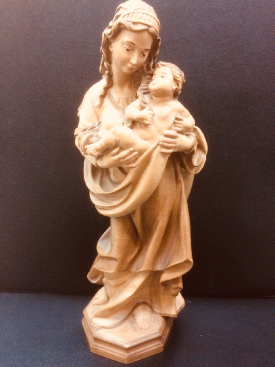 IMÁGEN VIRGEN NAPOLITANA TALLA MADERA 89764