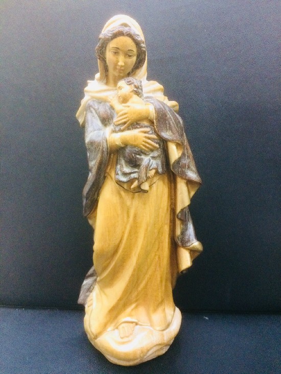 FIGURA VIRGEN DEL RENACIMIENTO TALLA MADERA 89766